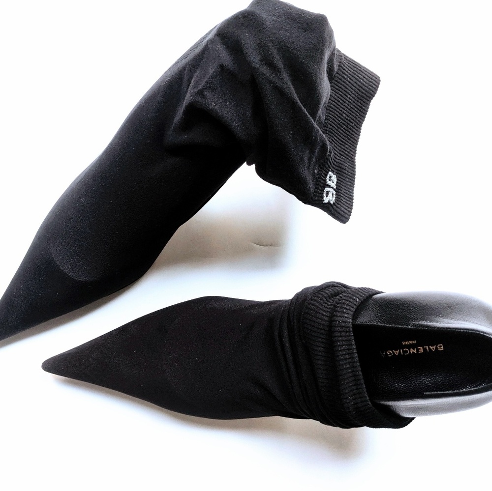 SOLD!🤩BALENCIAGA🤩Knife Jersey Sock Boots - Picture 3 of 8